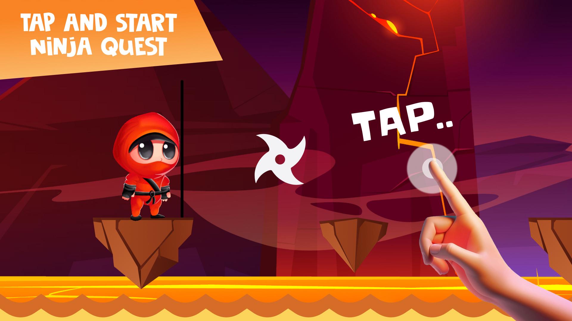 Stick Ninja: Stickman Falling screenshot 2