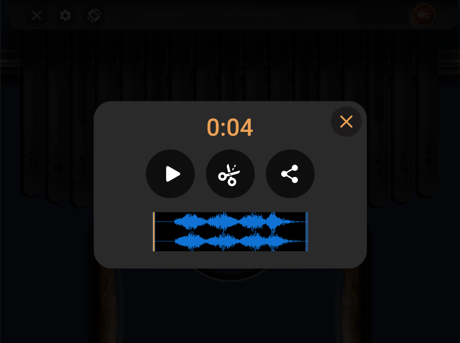 Real Kalimba screenshot 9