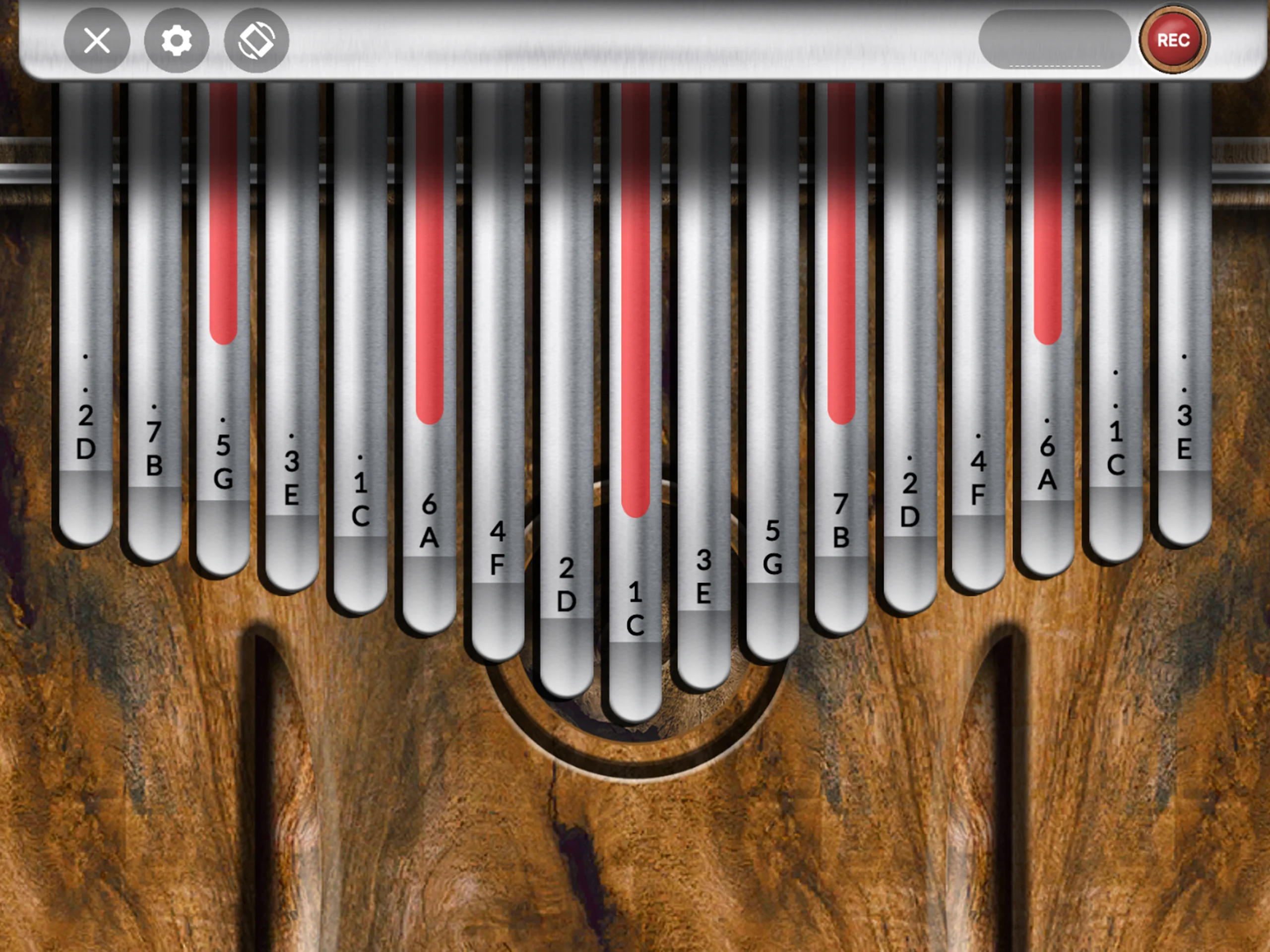Real Kalimba screenshot 8