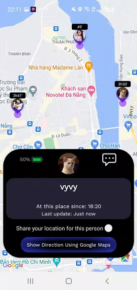 Zenly Share Location - Penlo screenshot 2