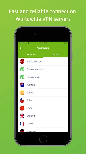 Kiwi VPN screenshot 2