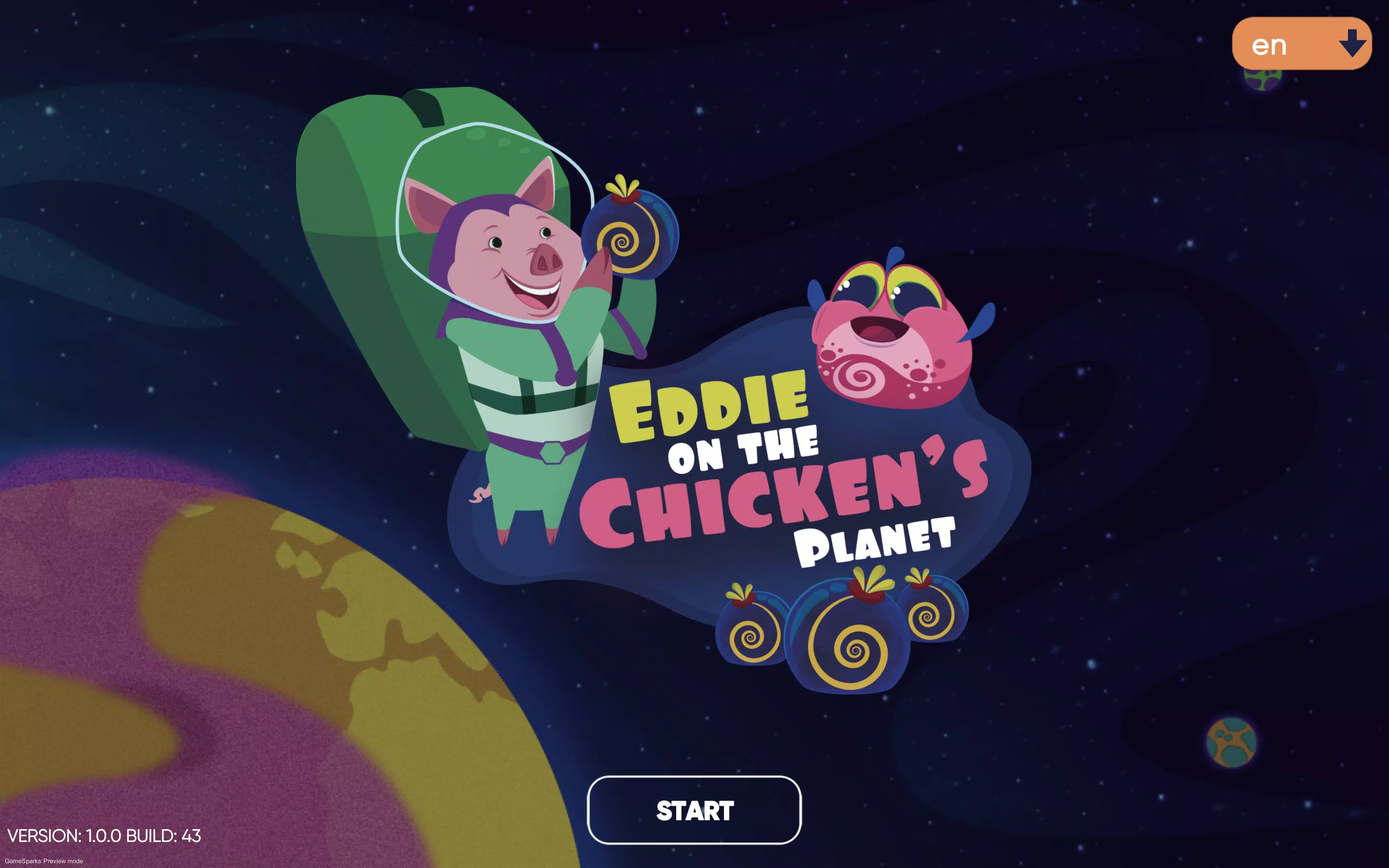 Eddie on the Chicken's Planet screenshot 1