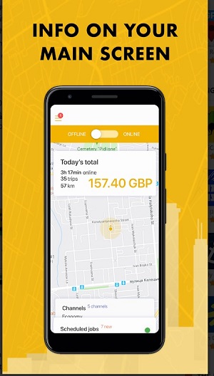 TaxiF Driver - Be the Captain! screenshot 3