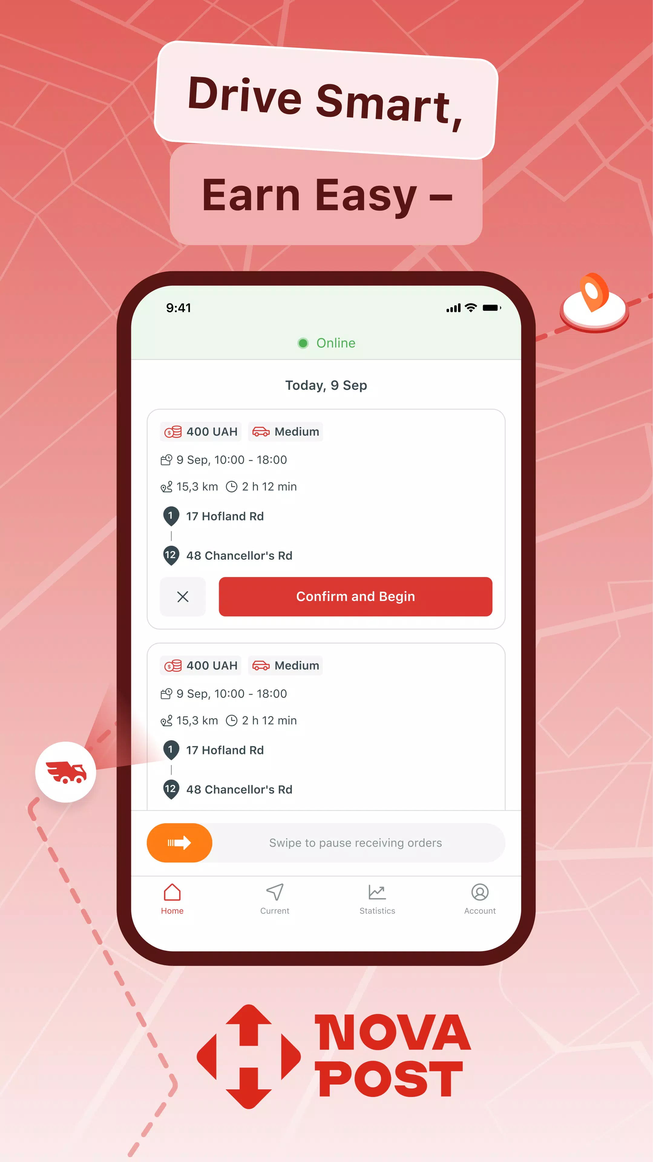 NovaPost Driver screenshot 6