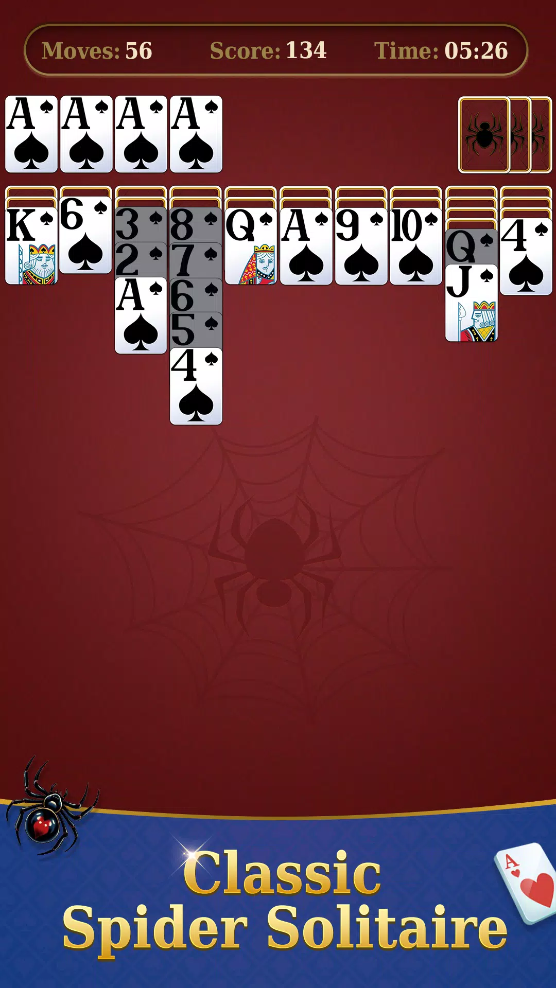 Spider Solitaire - puzzle trip screenshot 7