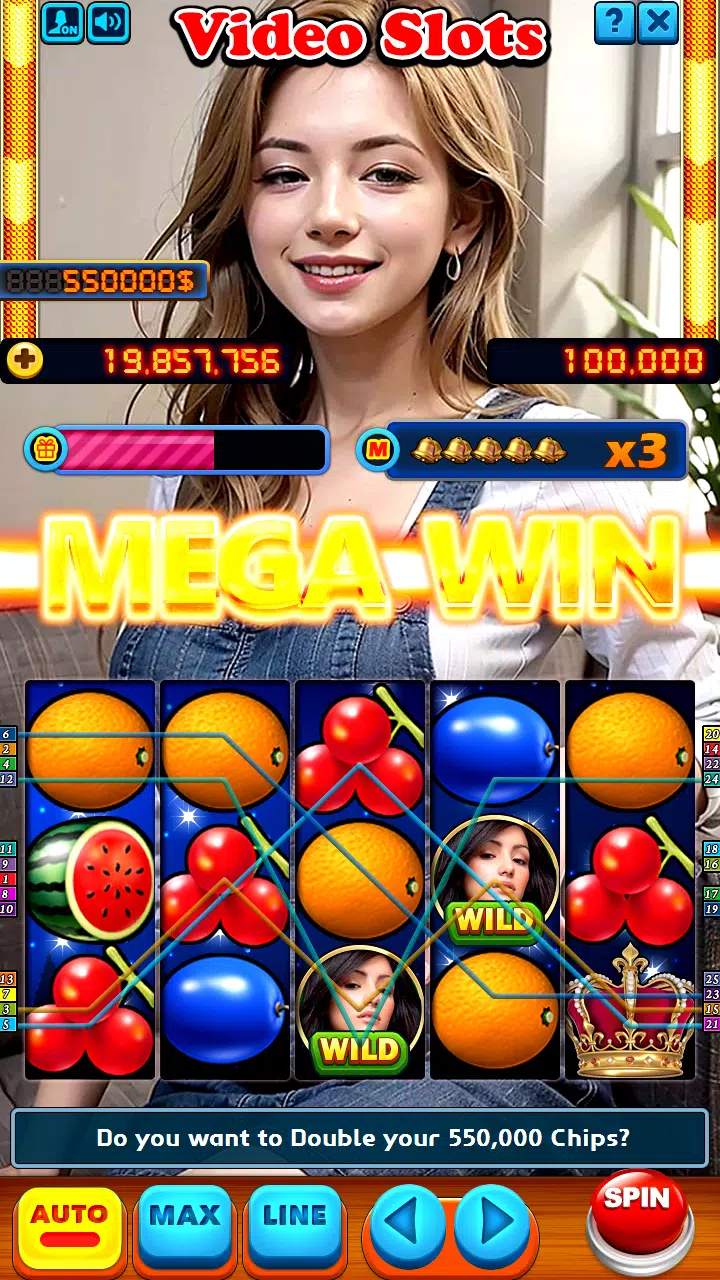 Girl casino slots screenshot 2