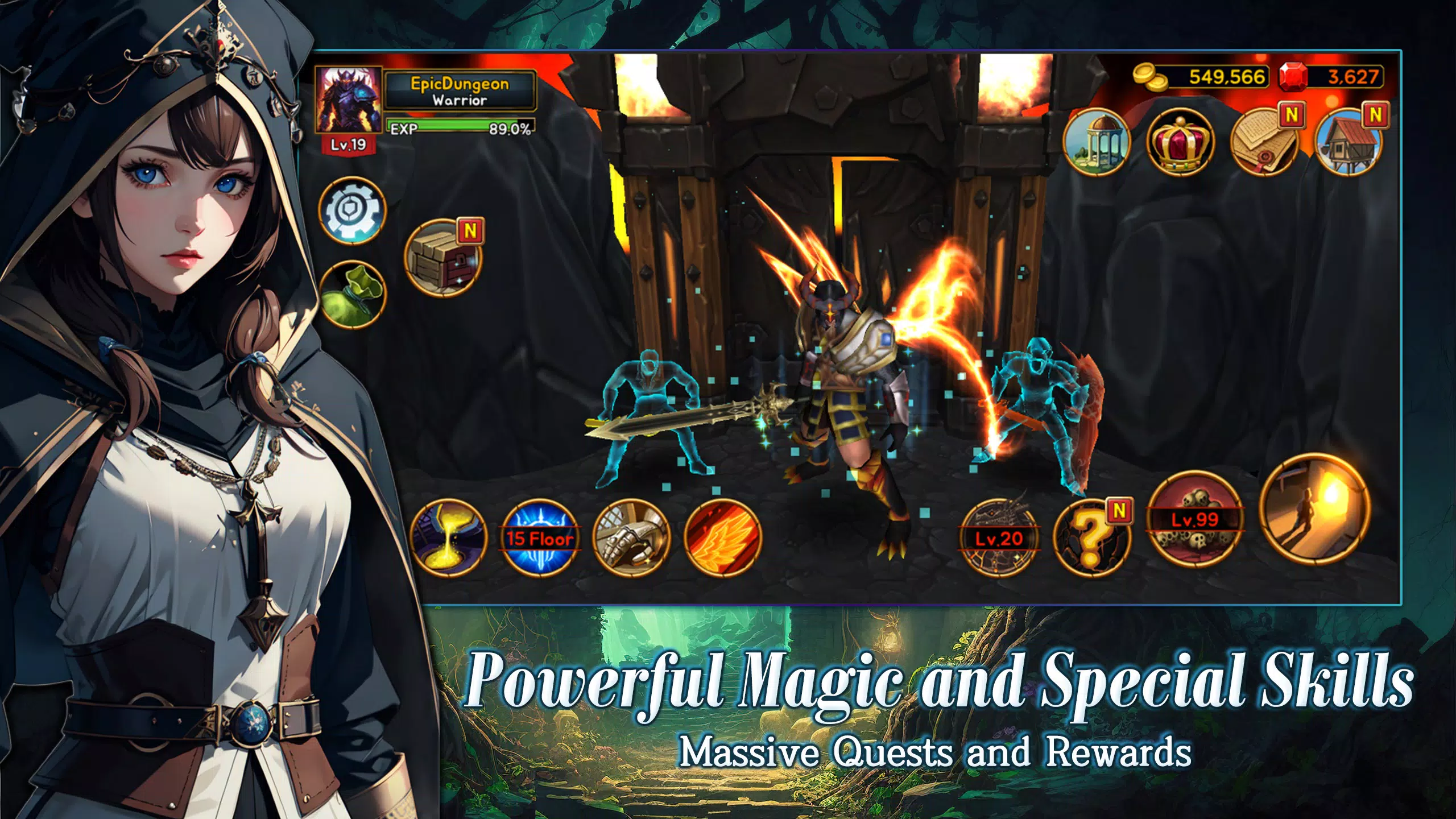 Epic Dungeon : Dark Action RPG screenshot 5