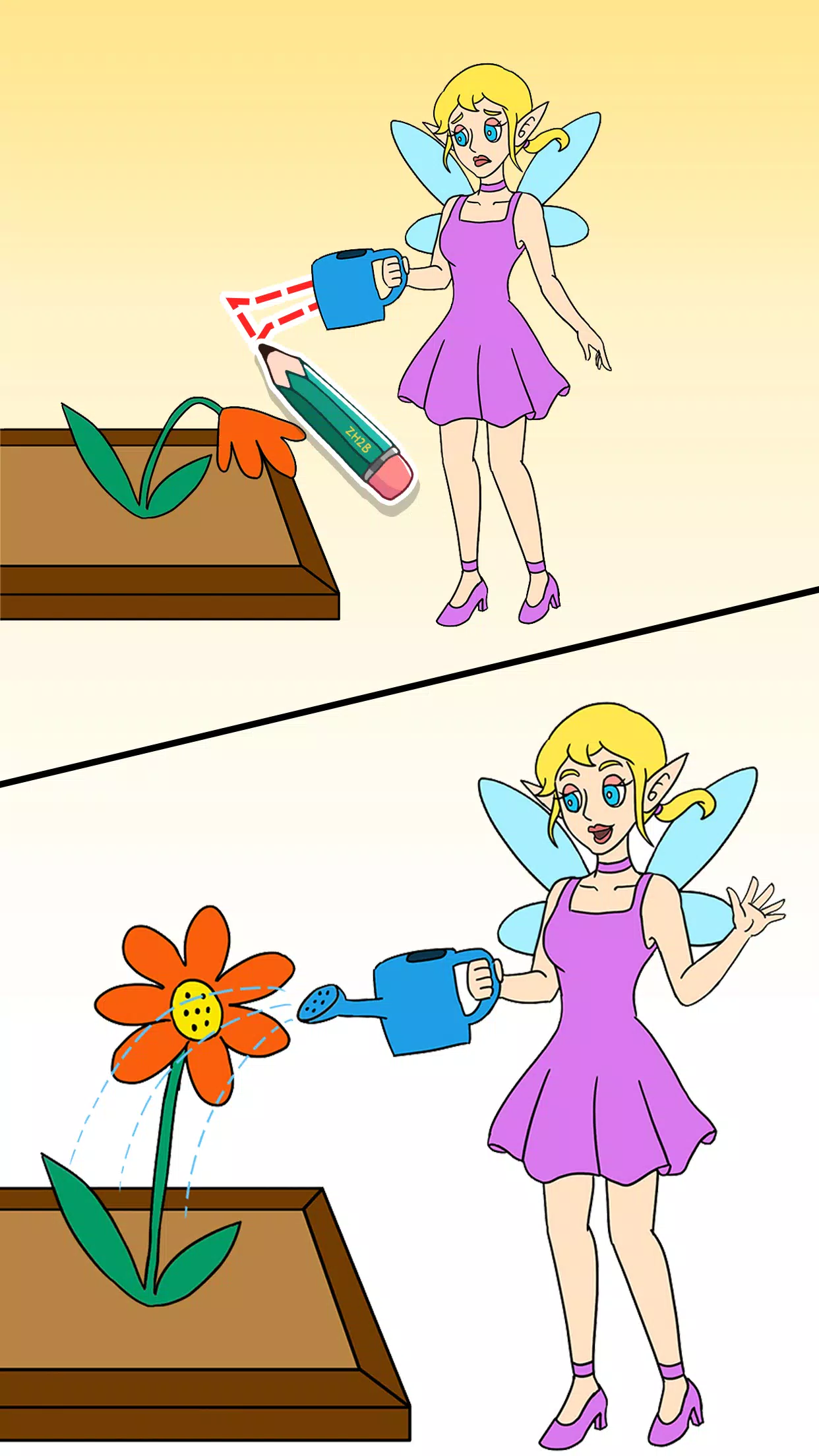 DOP Fairy Puzzle Launcher screenshot 1