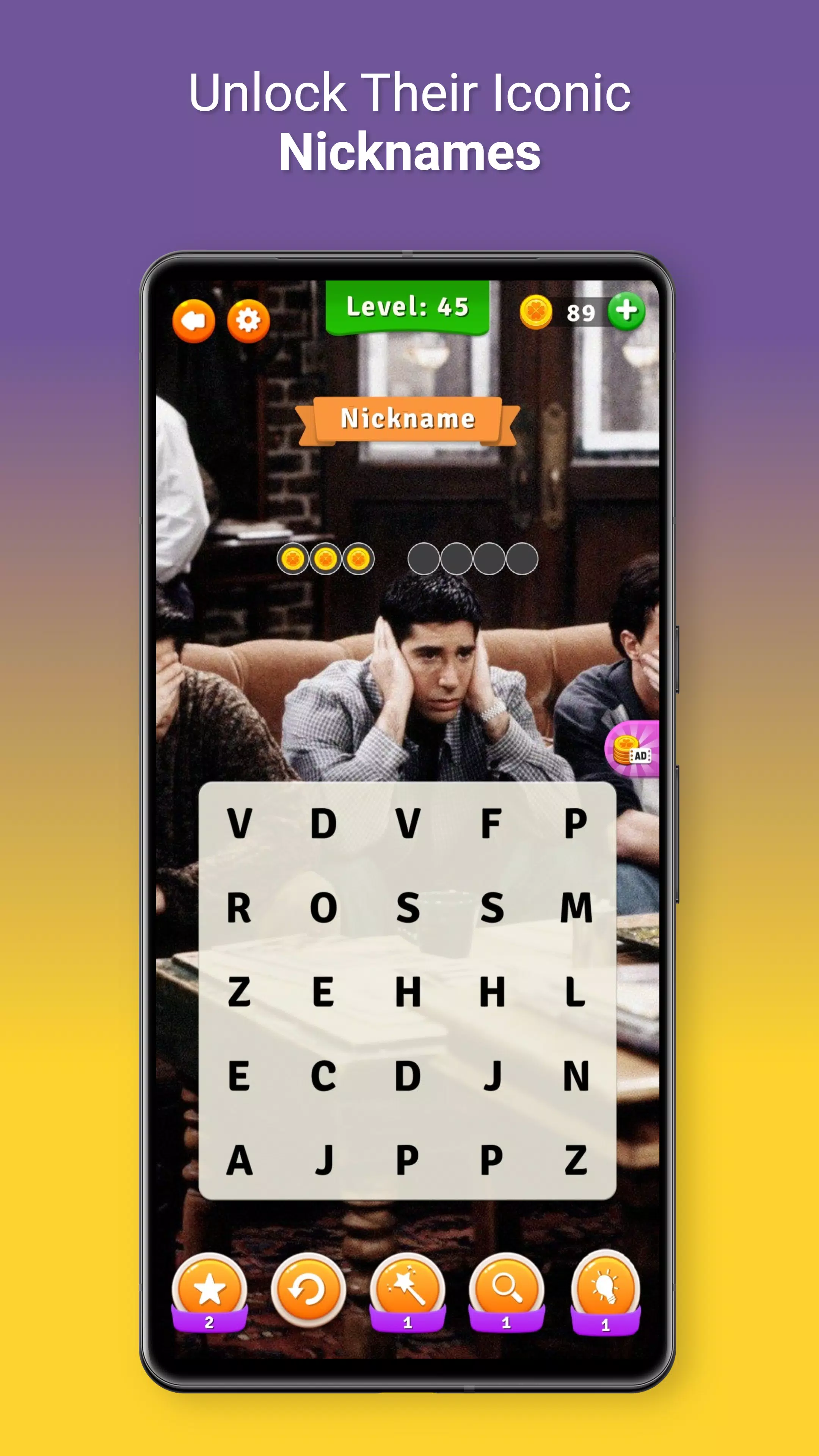 FRIENDS Word Search screenshot 4