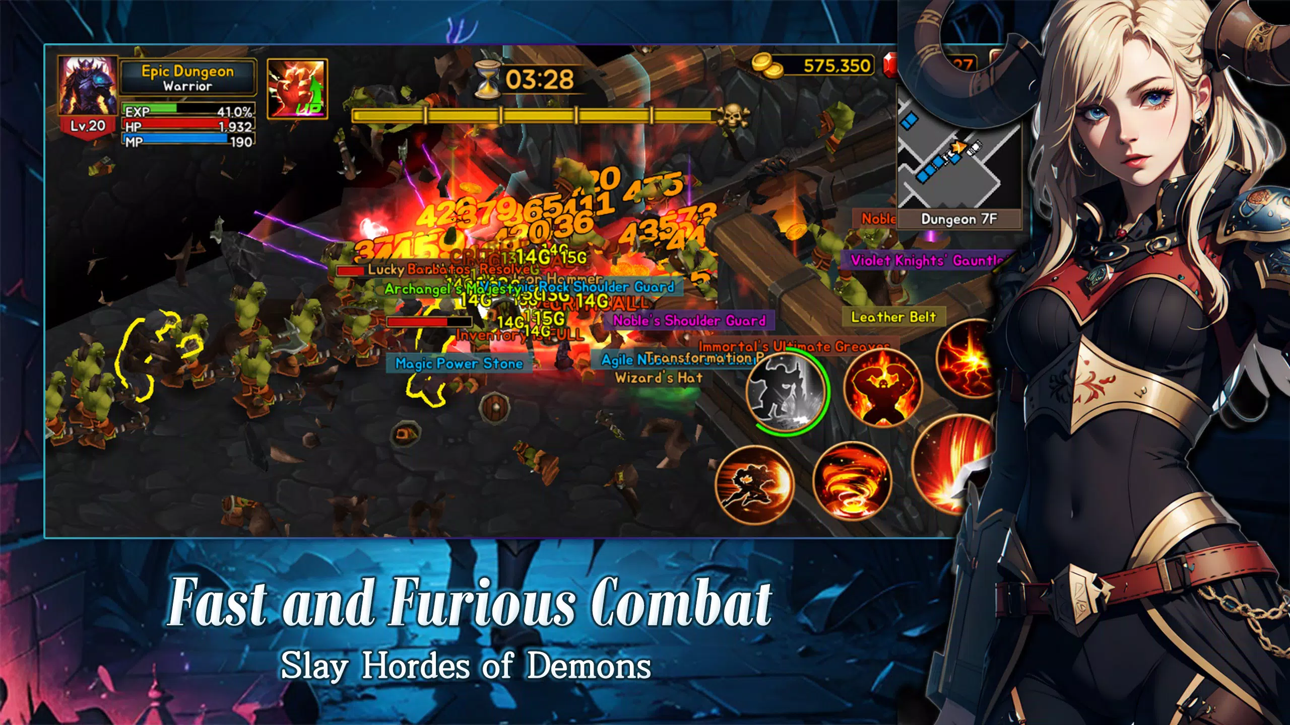 Epic Dungeon : Dark Action RPG screenshot 6