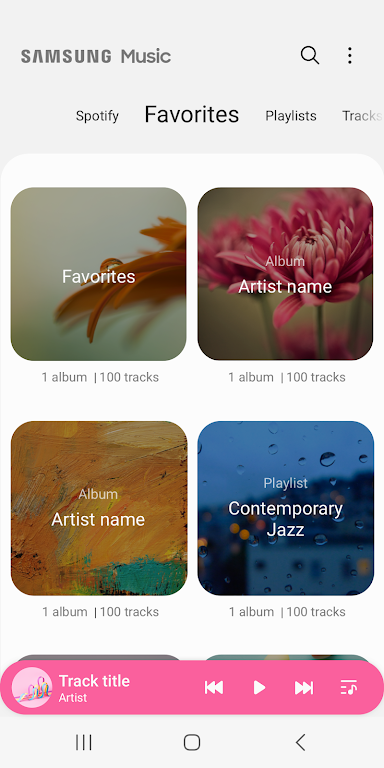 Samsung Music screenshot 3