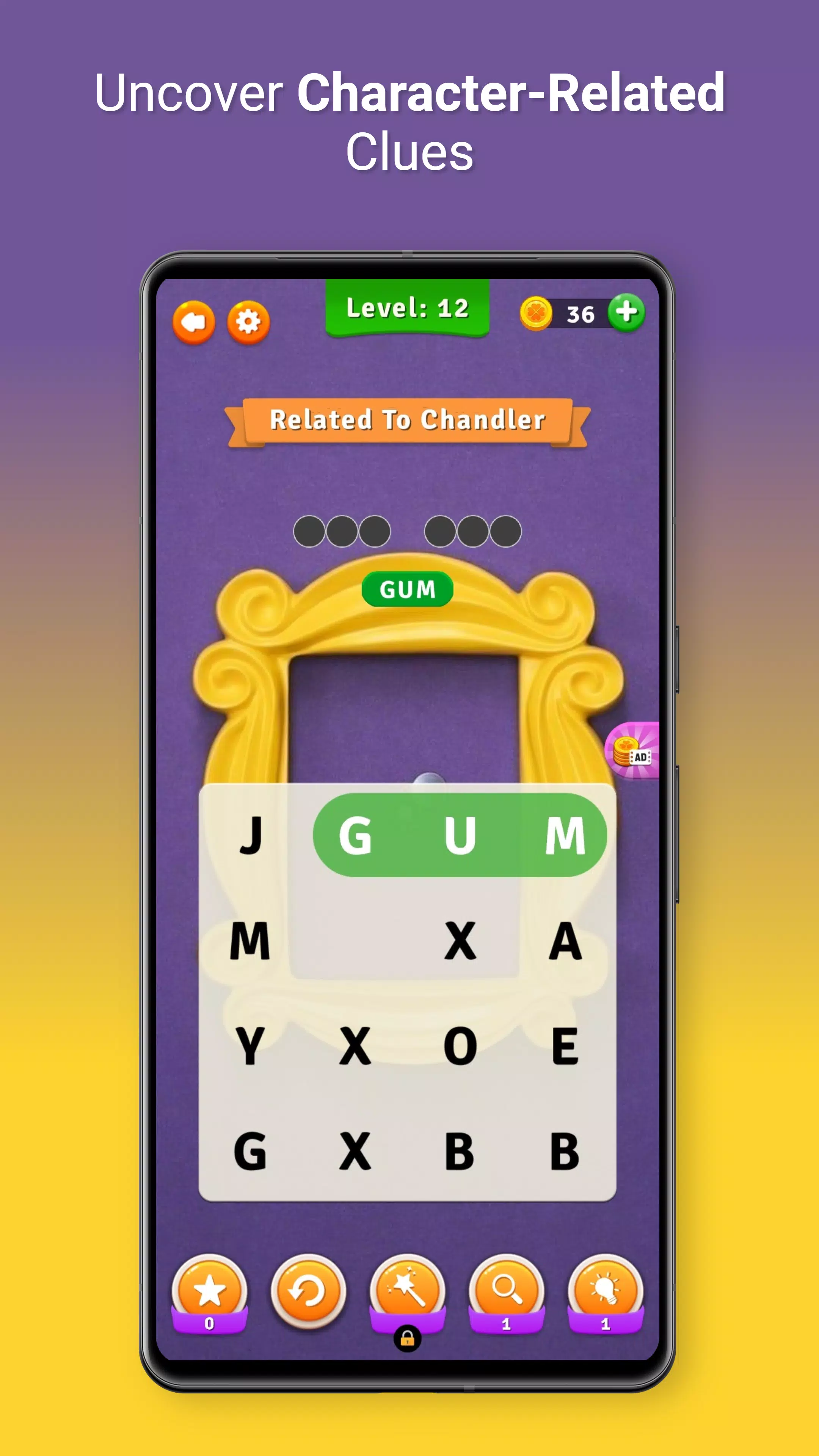 FRIENDS Word Search screenshot 3