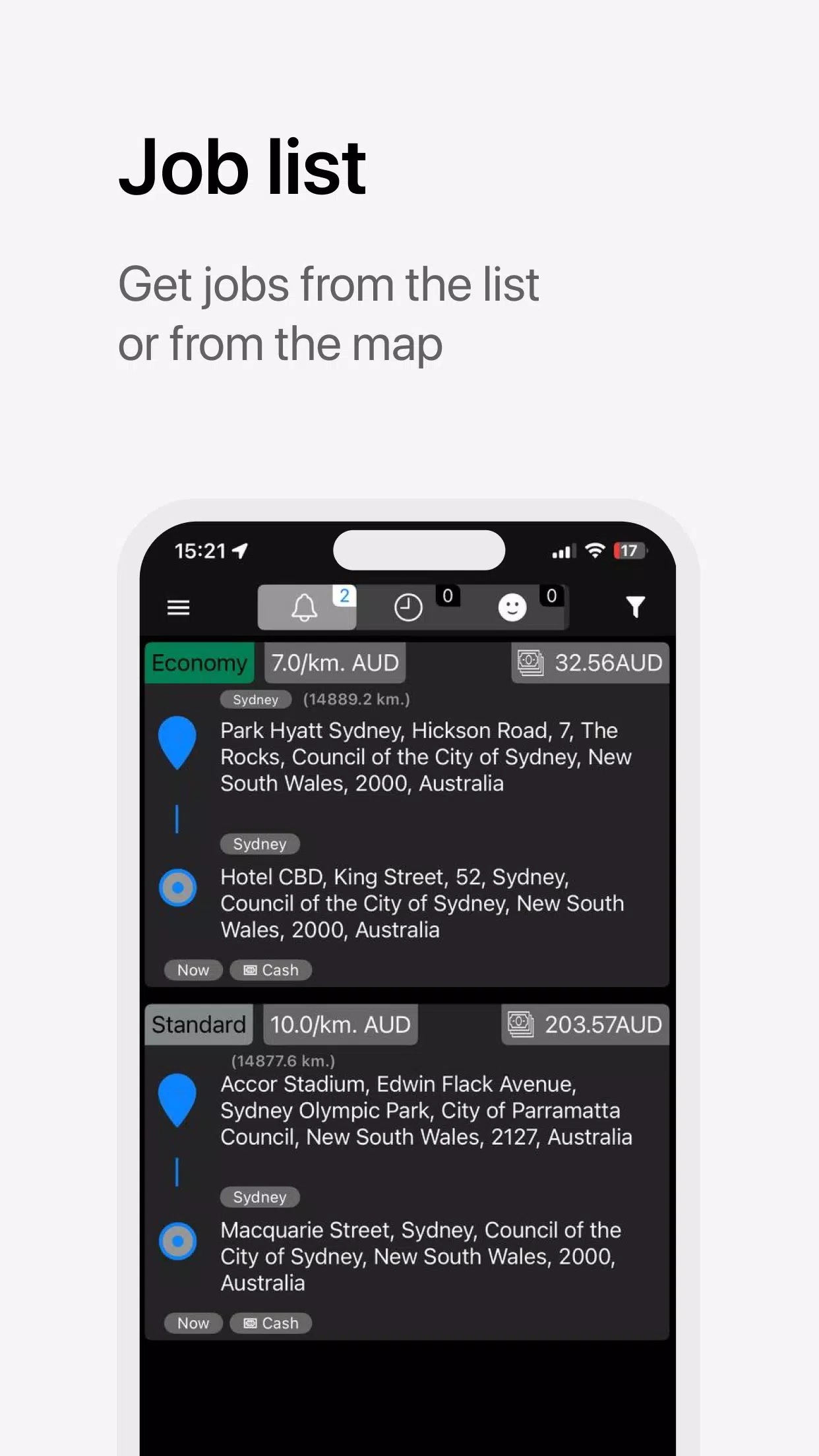 MA cabs screenshot 3