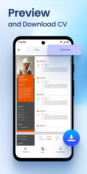 CV PDF screenshot 4