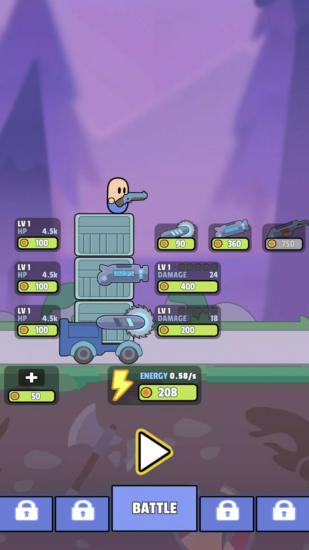 Tower Blocks: Battle Defense screenshot 1