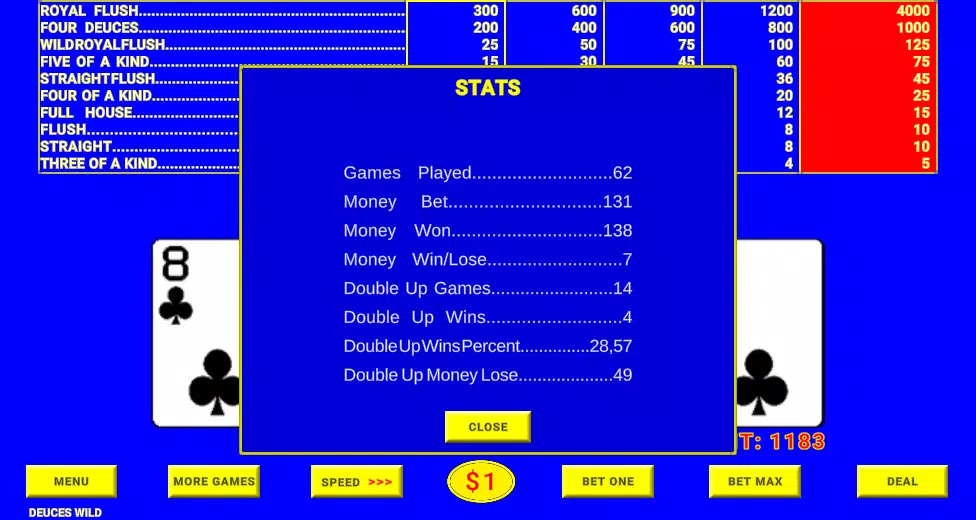 Video Poker Multi Hand Classic screenshot 5