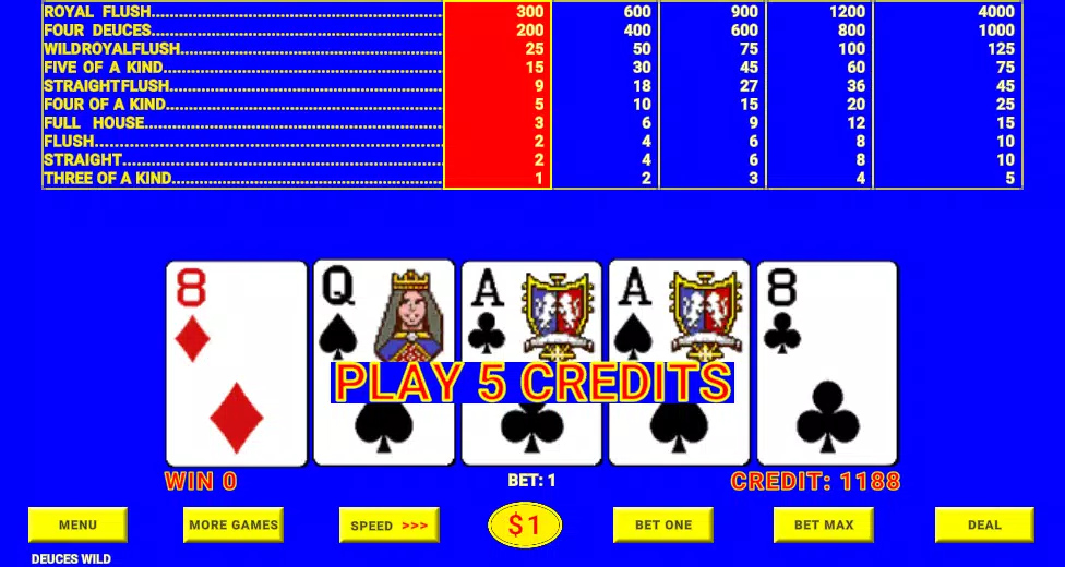 Video Poker Multi Hand Classic screenshot 3