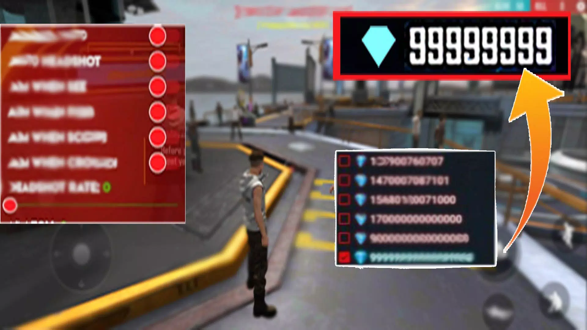 FFF Fire Headshot Hacku Panels screenshot 3