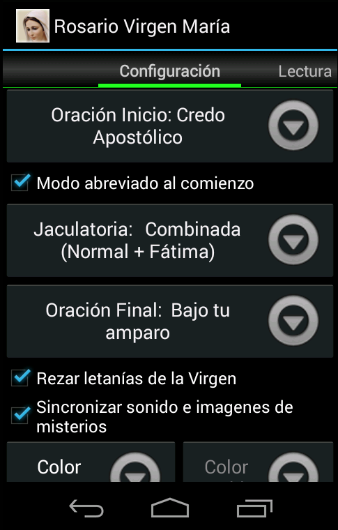 Rosary Virgin Mary screenshot 4