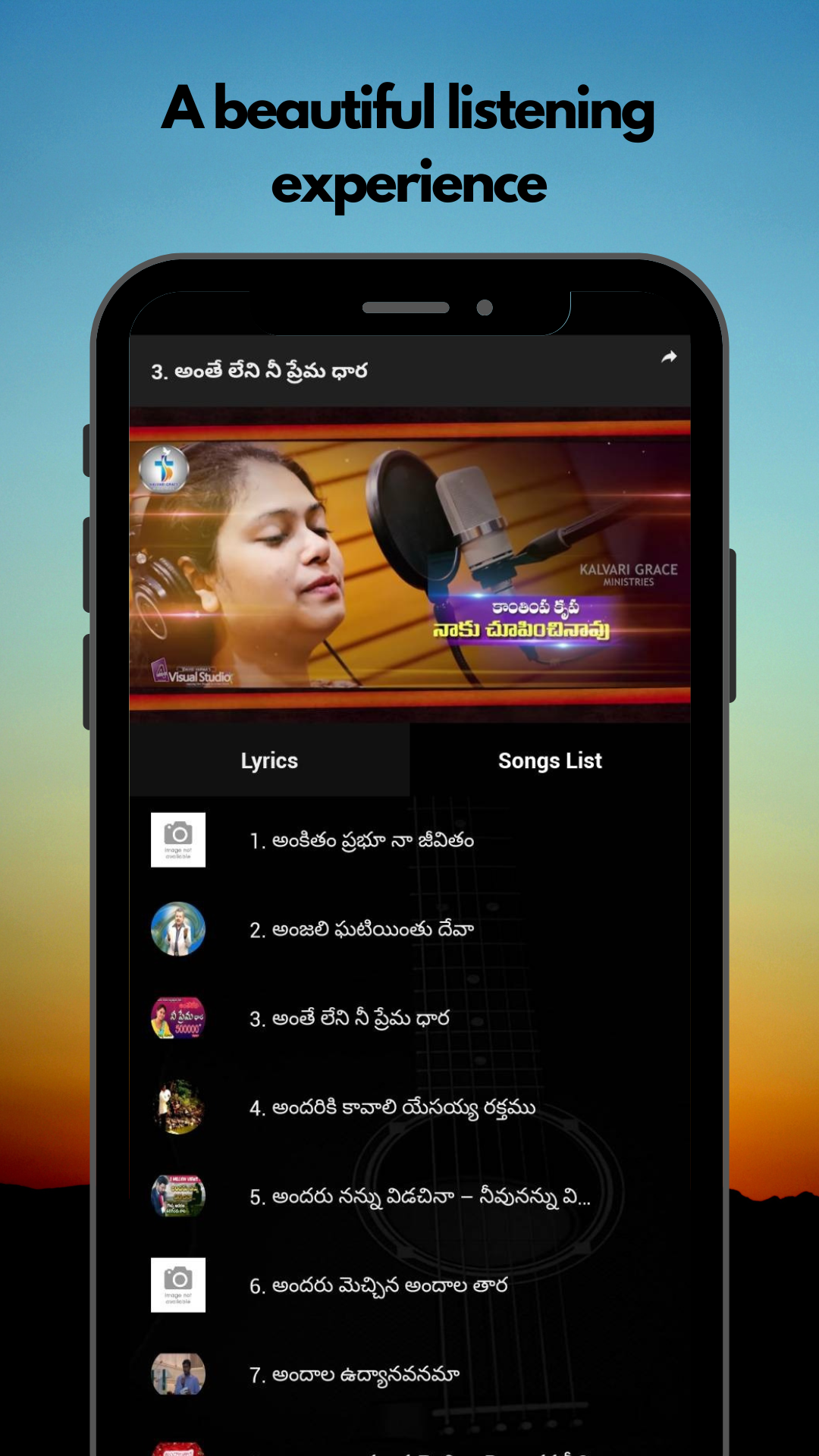 Telugu Christian Songs screenshot 6
