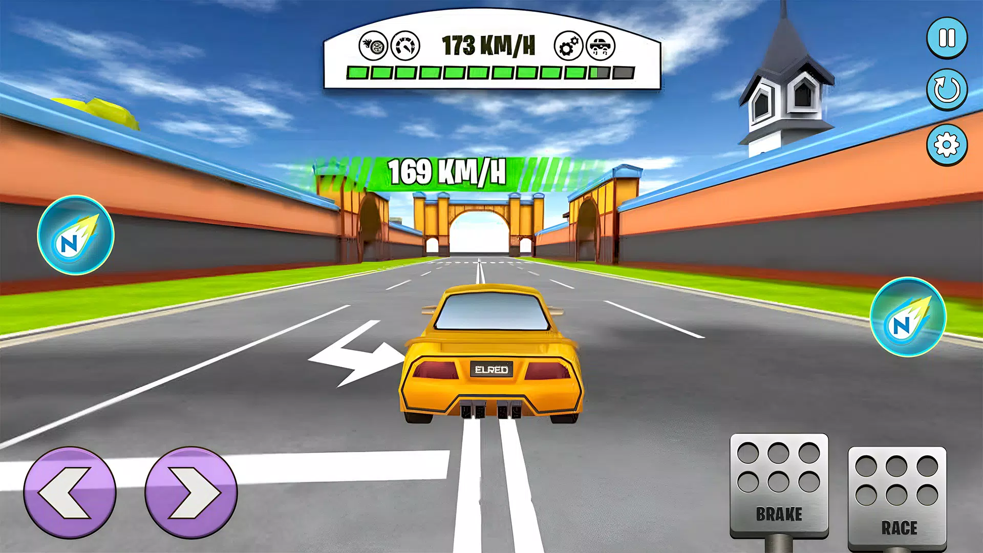 PolyCars: City Racing Car Game screenshot 6