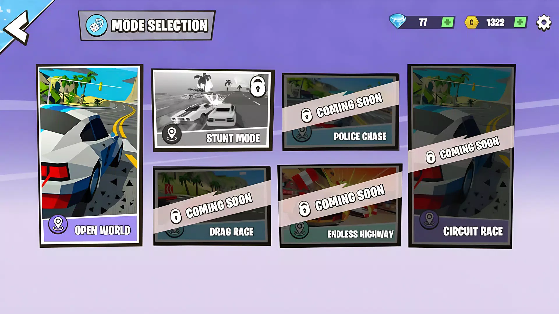 PolyCars: City Racing Car Game screenshot 7
