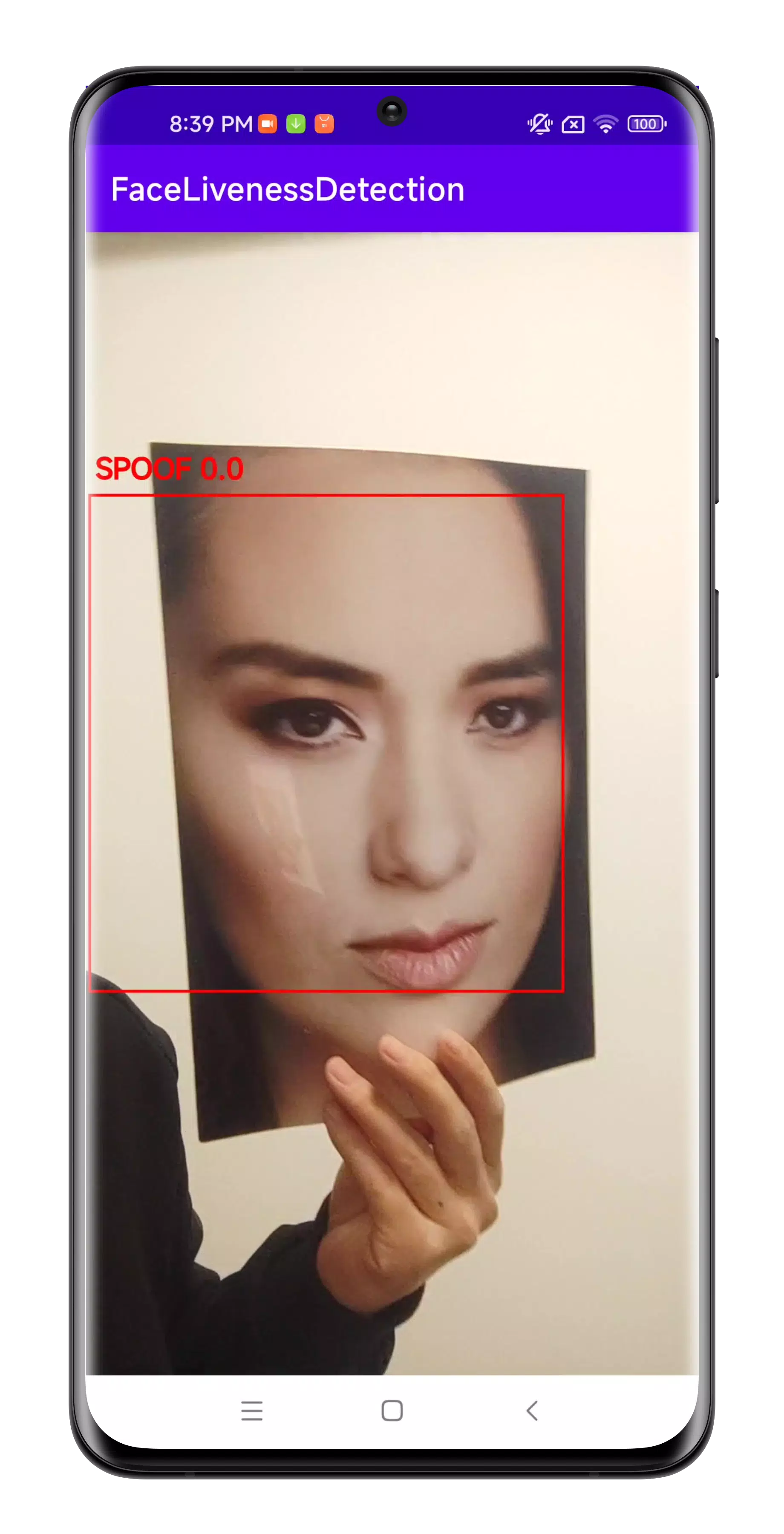 Face Liveness Detection screenshot 1