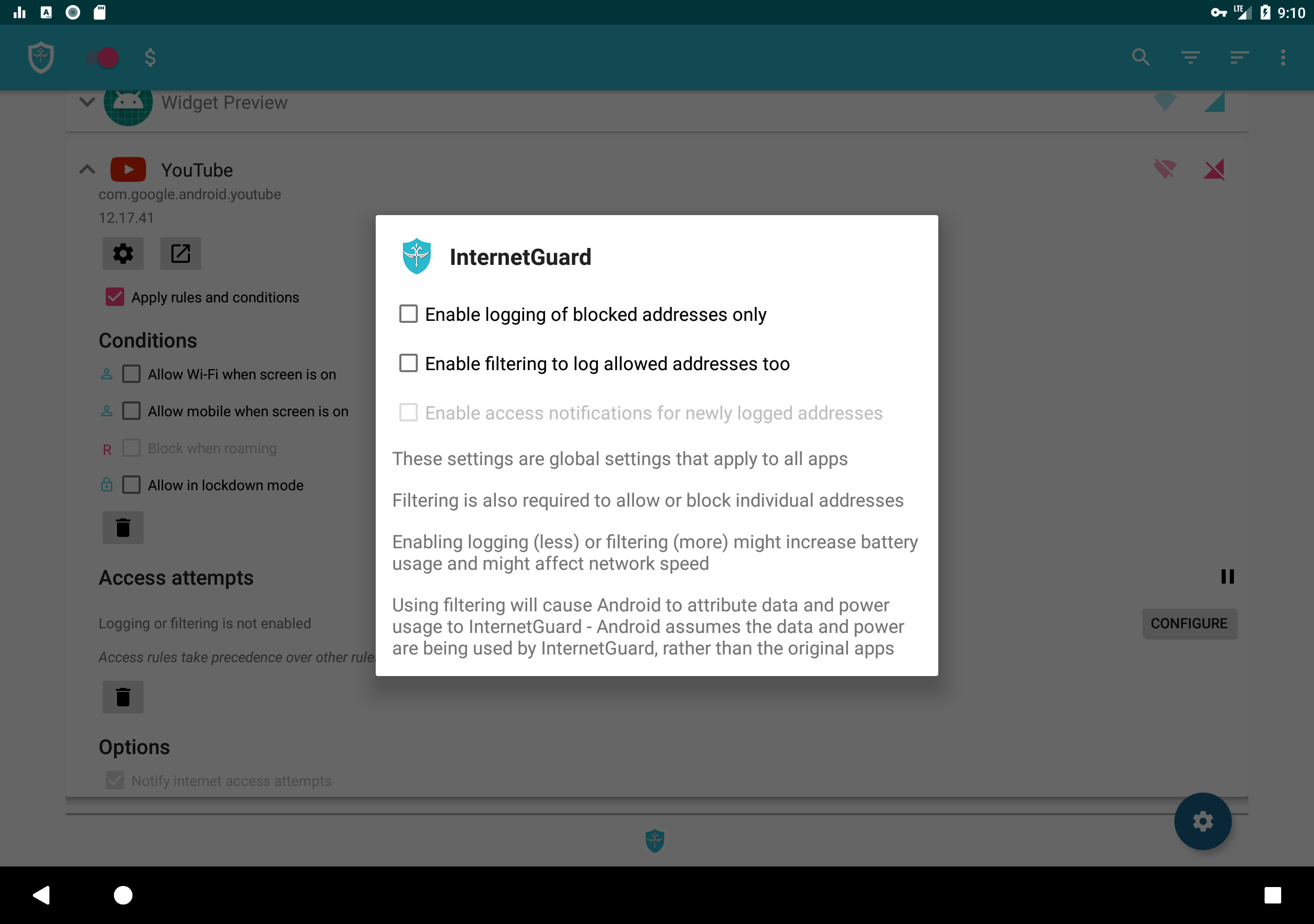 InternetGuard screenshot 23