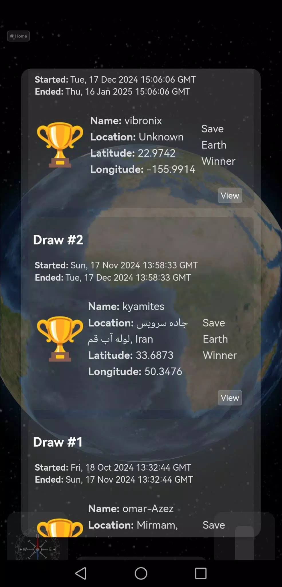 Geo Lottery screenshot 2