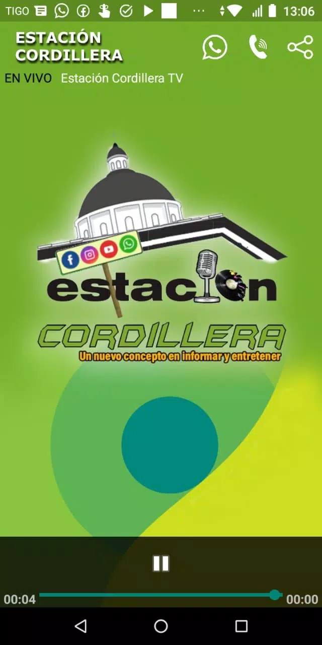 Radio Estación Cordillera screenshot 2