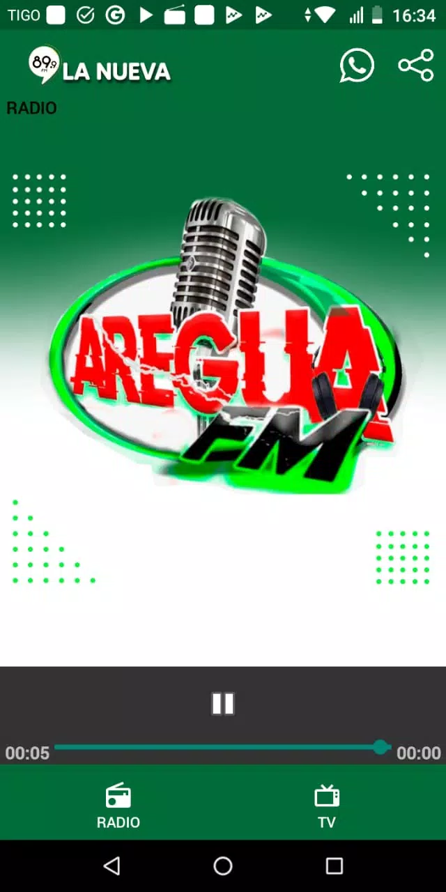 Aregua FM screenshot 1
