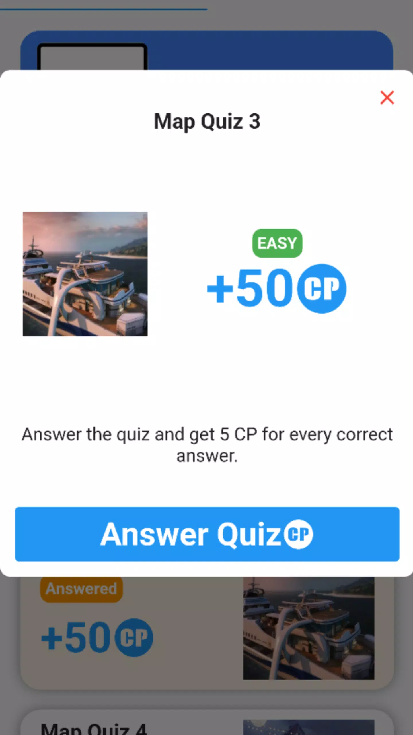 CP Reward Quiz screenshot 4