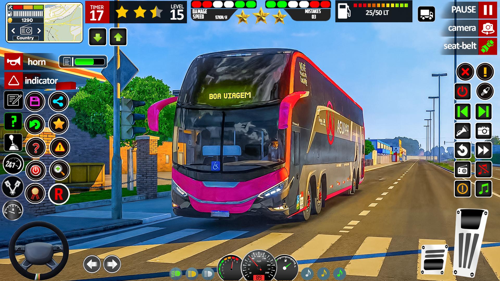 Open World Bus Driving Game 3d screenshot 8