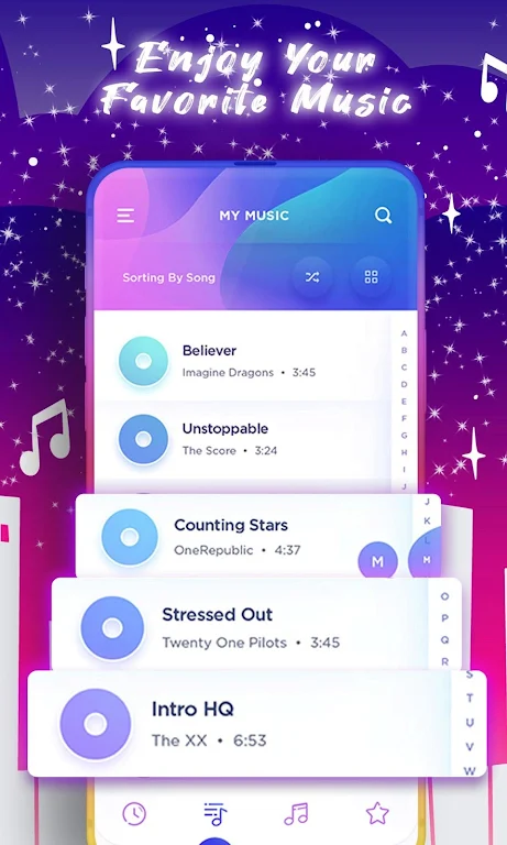 Music Player Galaxy screenshot 2