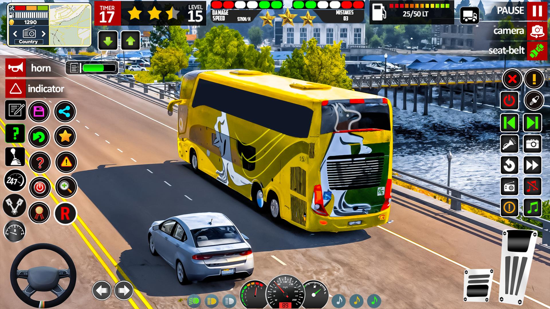 Open World Bus Driving Game 3d screenshot 6