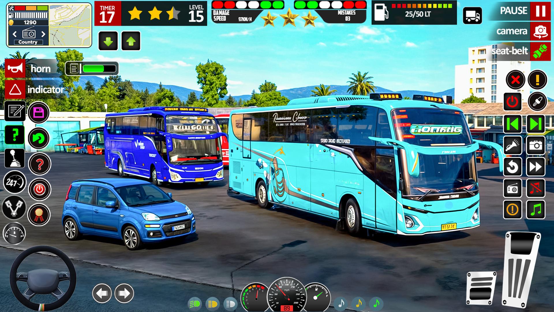 Open World Bus Driving Game 3d screenshot 7