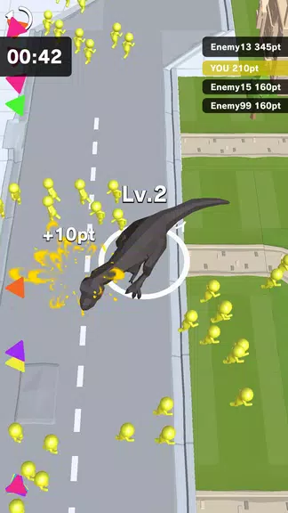 Dinosaur Rampage screenshot 2