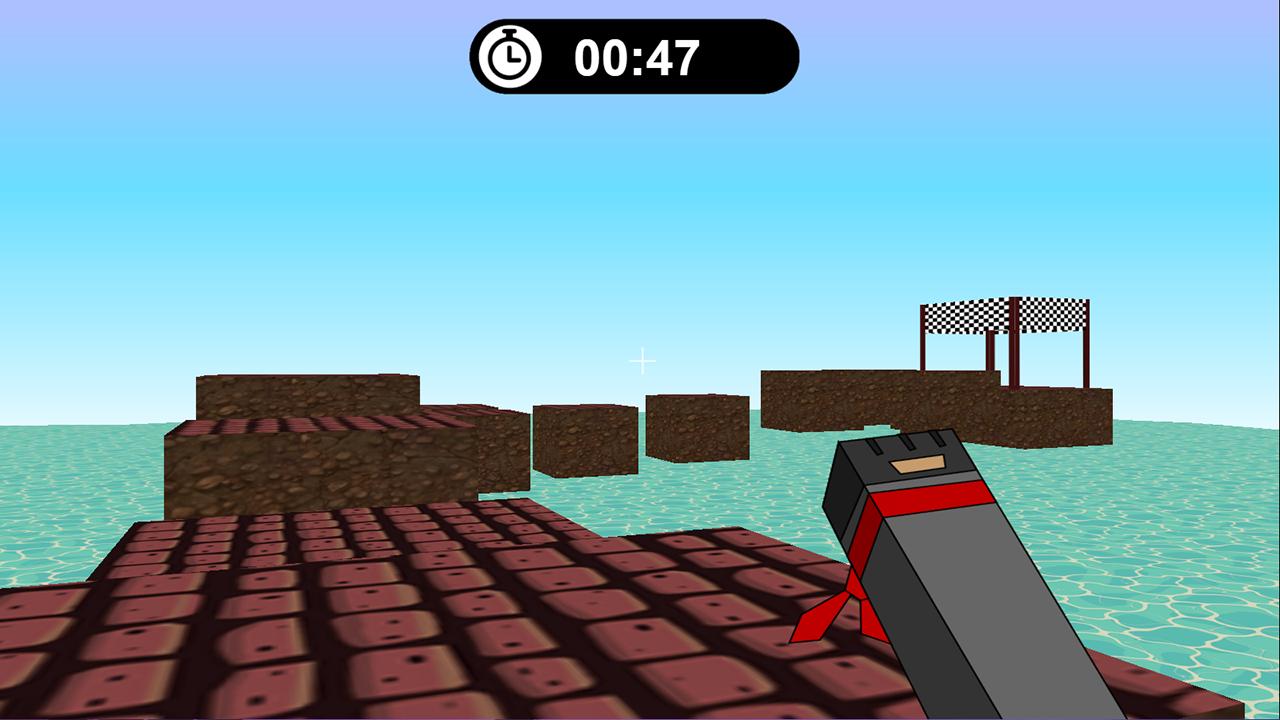 Blocky Parkour Ninja screenshot 7
