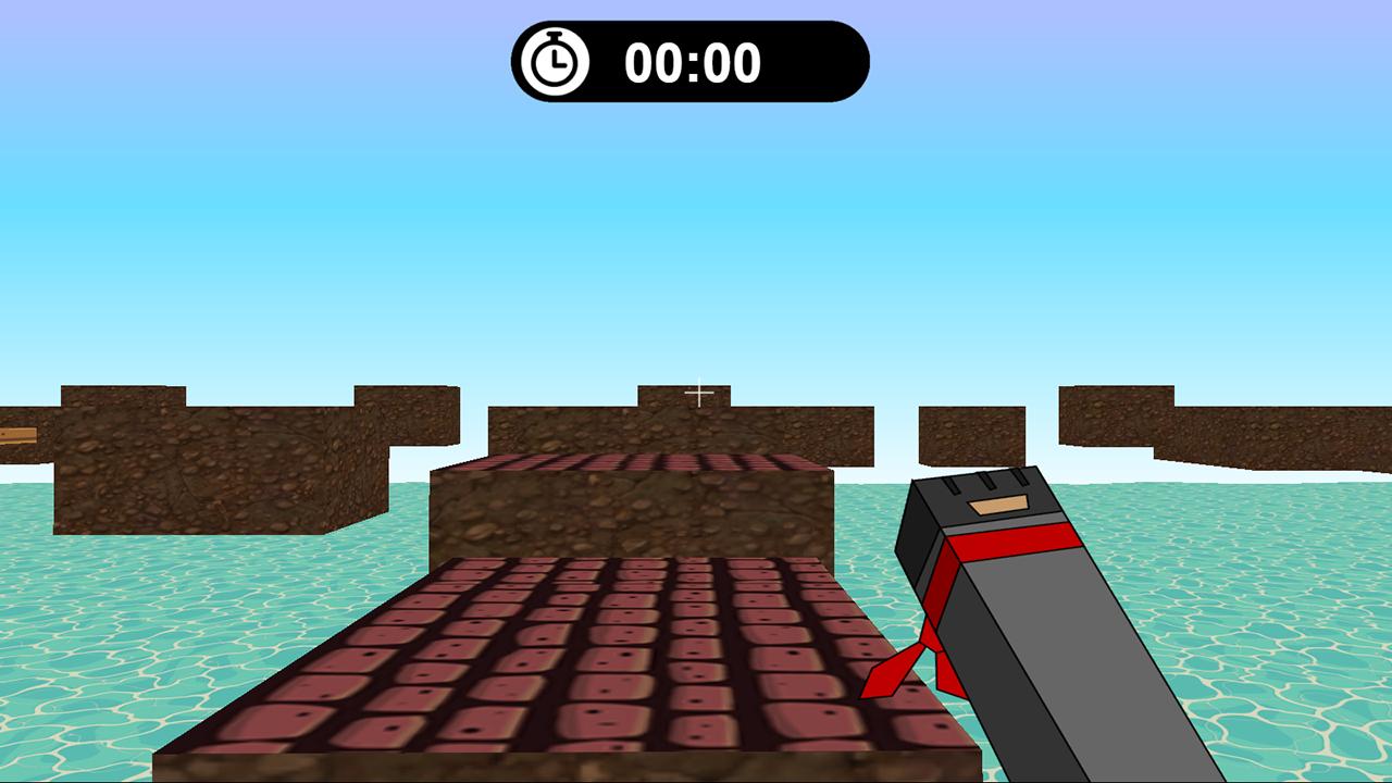 Blocky Parkour Ninja screenshot 2