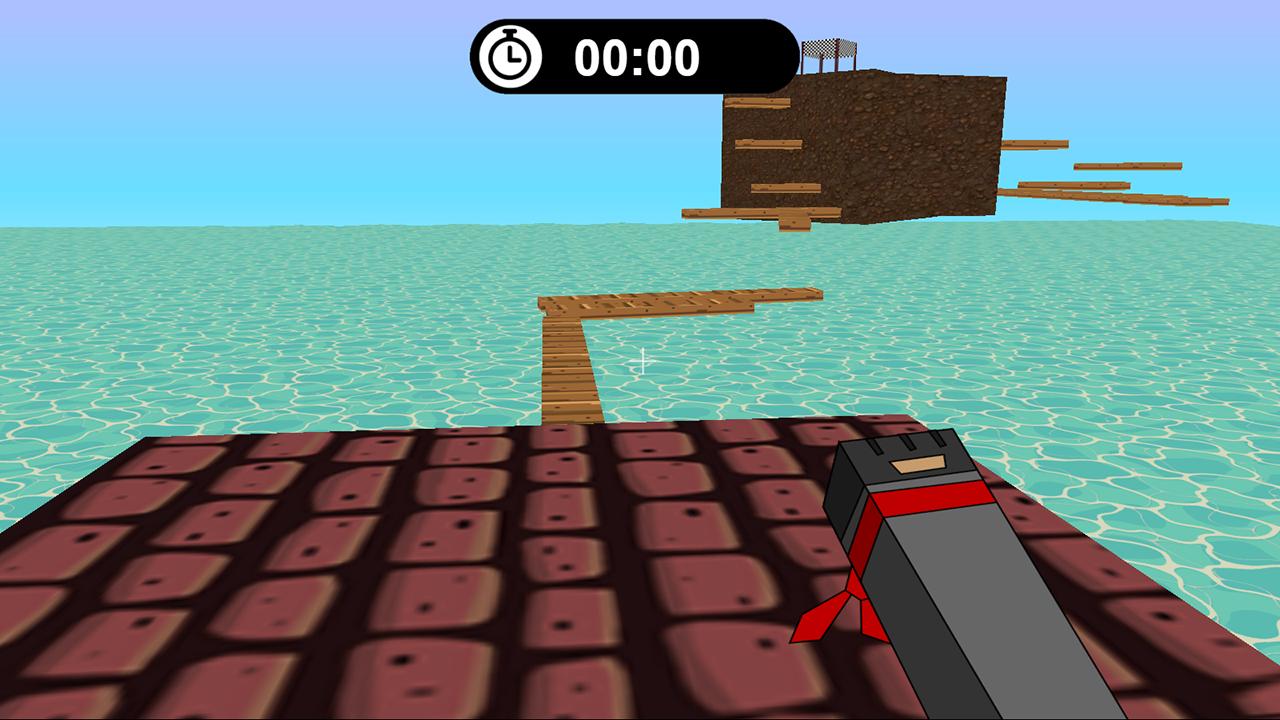 Blocky Parkour Ninja screenshot 6