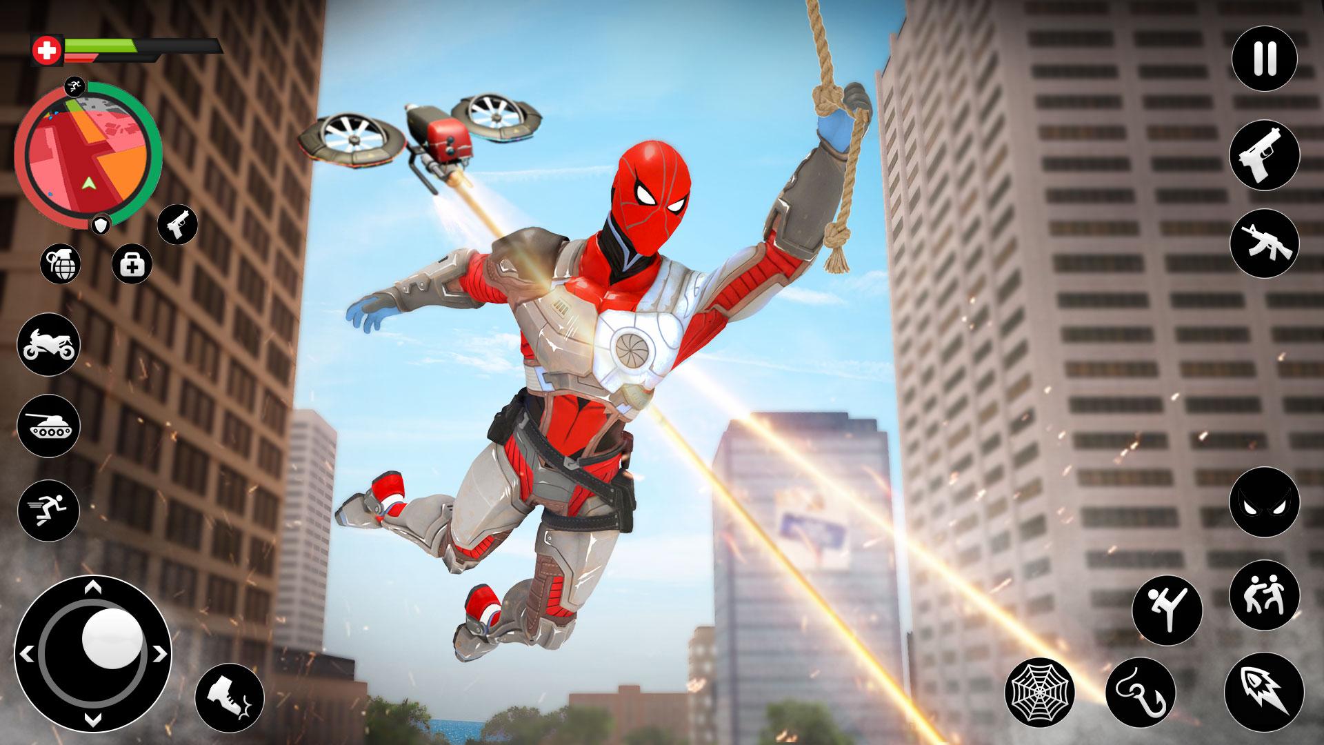 Rope Robot Hero Crime Fighter screenshot 4