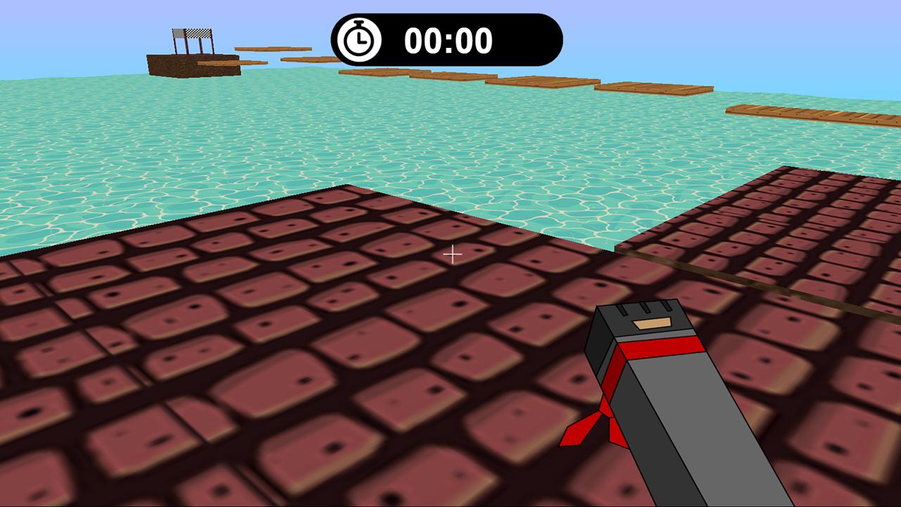 Blocky Parkour Ninja screenshot 3