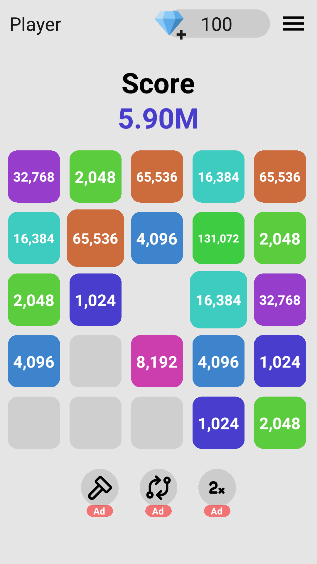2048 Showdown: Merge Mania screenshot 3