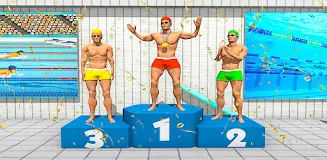 Aqua swimming pool racing 3D screenshot 15