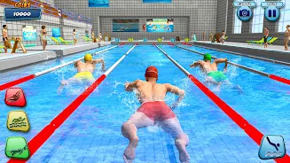 Aqua swimming pool racing 3D screenshot 19