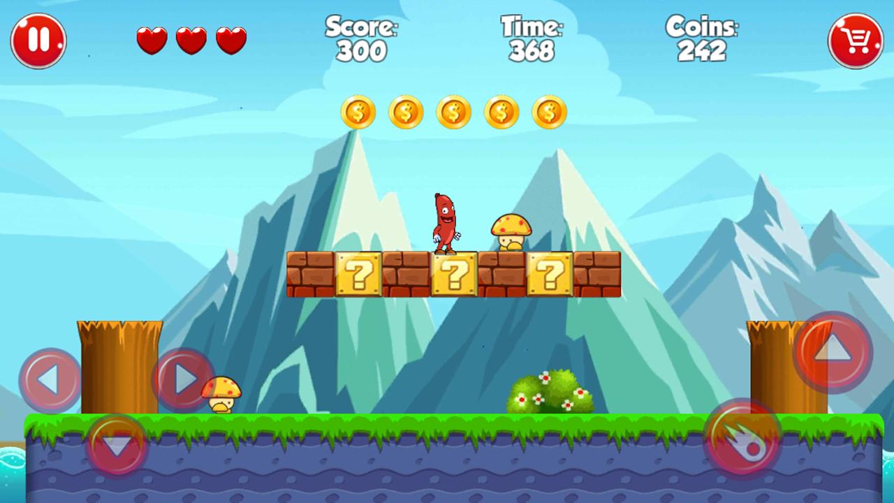 Super Sausage World Adventure screenshot 1