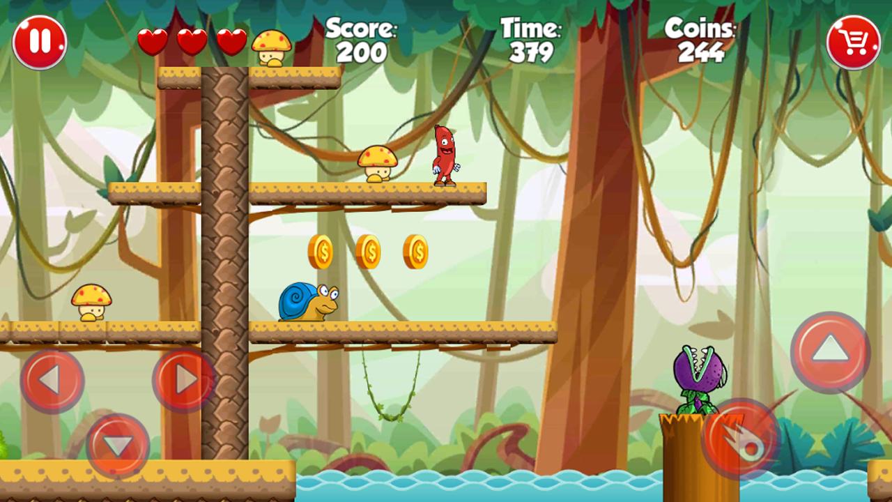 Super Sausage World Adventure screenshot 2