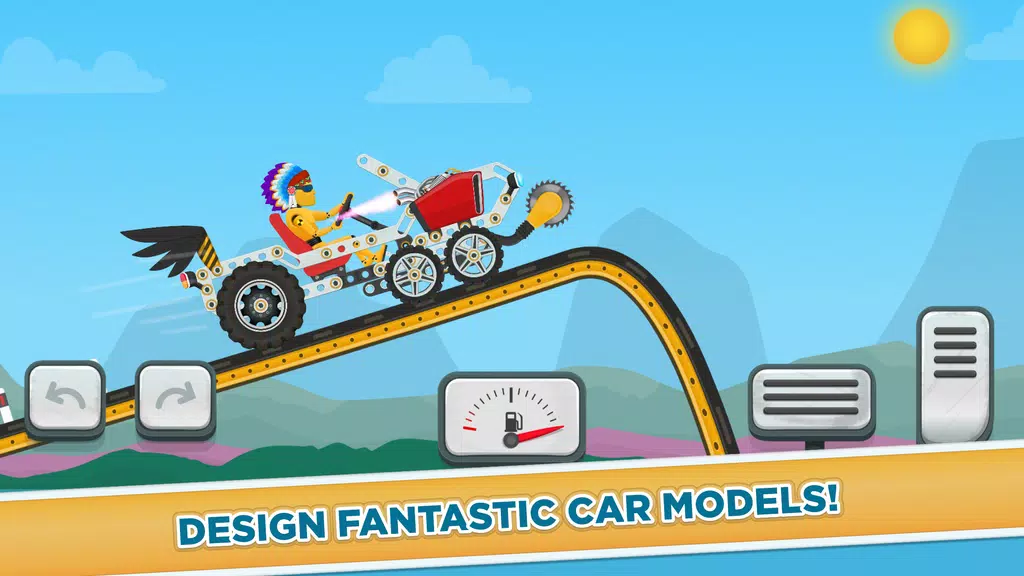 Car Builder & Racing for Kids screenshot 1