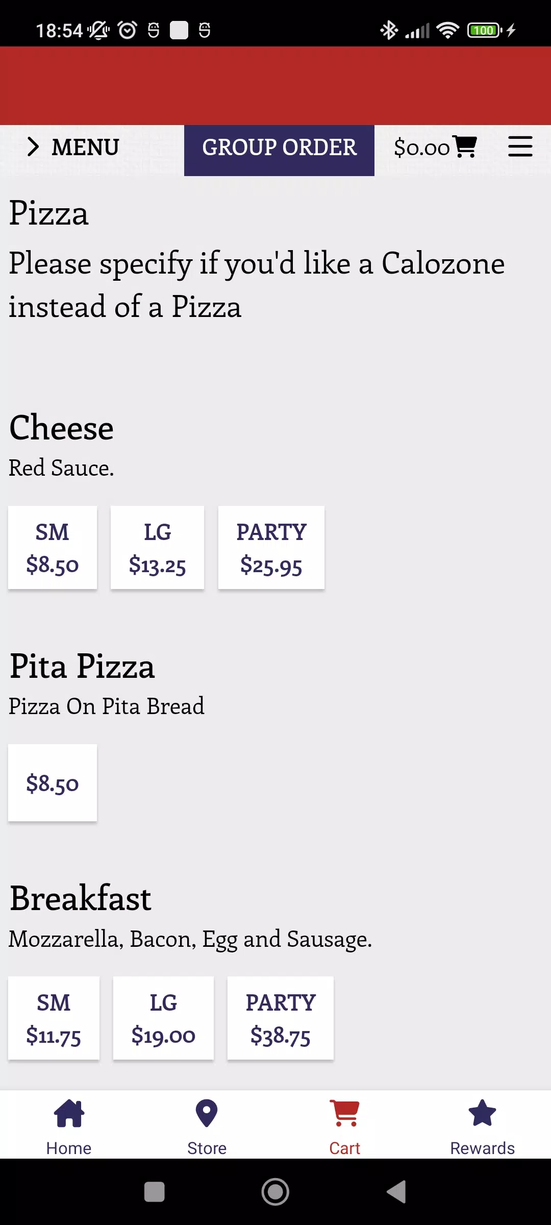 Burncoat Pizza screenshot 3