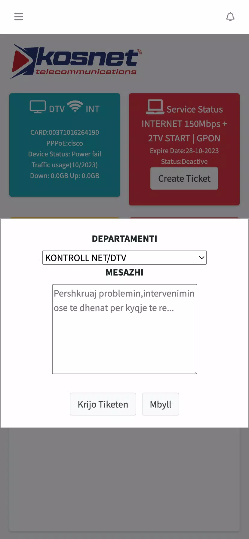 MY KOSNET screenshot 3